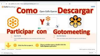 Descarga de Gotomeeting [upl. by Dublin]