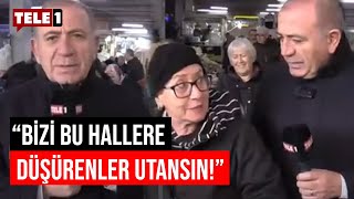 CHPli Gürsel Tekin salı pazarında yurttaşın derdini dinledi [upl. by Nnylharas951]