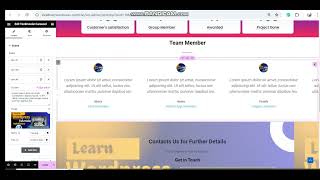 part2  Team Member Section  Wordpress  Elementer [upl. by Naira]