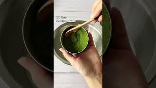 Healthy Matcha Popsicles Recipe shorts [upl. by Urbano]