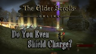 Elder Scrolls Online PVP  Do you even shield charge [upl. by Knorring]