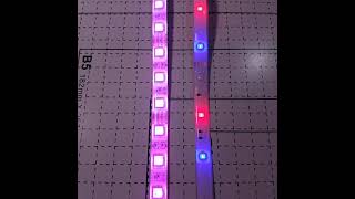 Diferencia cintas led RGB 5050 y 2835 [upl. by Suolhcin]