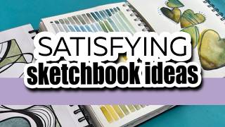 7 Sketchbook IDEAS to FILL your Sketchbook [upl. by Tertius]