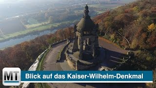 Blick auf das KaiserWilhelmDenkmal [upl. by Seema]