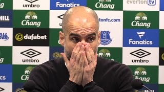 Everton 40 Manchester City  Pep Guardiola Full Post Match Press Conference [upl. by Ahseel861]