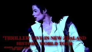 Michael Jackson  Thriller Live In New Zealand 1996 HDHQ [upl. by Ennoval]