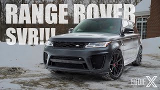 2020 Range Rover SVR Review  575 HP Supercharged Monster [upl. by Atsyrt]