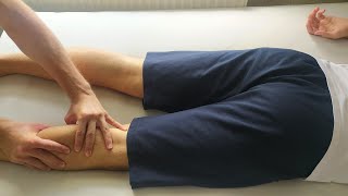 Incredibly Relaxing Leg and Calf Massage [upl. by Yleen]