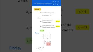 EIGENVALUES amp EIGENVECTORS  PART  3 engineeringmathematics shorts maths mathsengineering [upl. by Ecinev]