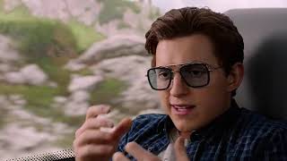 Peter uses EDITH First time scene  SPIDERMAN FAR FROM HOME  HINDI [upl. by Attelahs661]