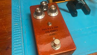 Fuzz Without a Face No 80 BC183 “EJ Special” Silicon Fuzz SOLD [upl. by Eimak]