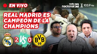 20 REAL MADRID VS BORUSSIA DORTMUND EN VIVO FINAL  REAL MADRID ES CAMPEÓN DE CHAMPIONS LEAGUE 2024 [upl. by Ecirtahs]