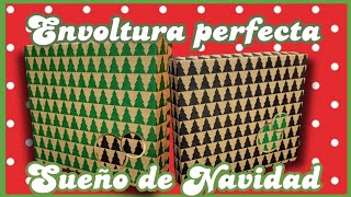 como forrar una caja de regalo arreglo de navidad 2024  Curso navideño  tienda de regalos [upl. by Bierman]