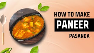 Paneer Pasanda Recipe  Restaurant Style Paneer  Easy Recipe  AALA KHANA KHAZANA [upl. by Marion]