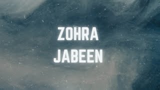 Anant  Zohra Jabeen Official Visualizer [upl. by Morton264]