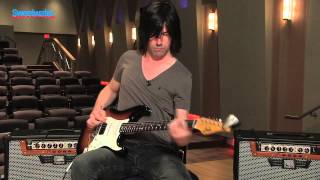 BOSS DS1 Distortion Pedal Demo by Pete Thorn  Sweetwater Sound [upl. by Eelarbed]