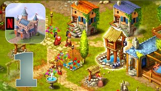 Townsmen  A Kingdom Rebuilt  Gameplay Walkthrough  Kamal Gameplay  Part 1 Android iOS [upl. by Zedekiah]