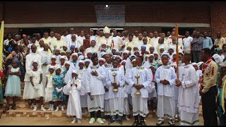 🧧MESSE AVEC LES ORPHELINS DU DIOCESE DE BOMA A LA PAROISSE MAMA YA LUZINGU [upl. by Bonita]