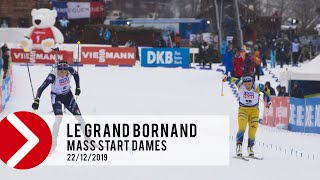 MASS START DAMES  LE GRAND BORNAND 2019 [upl. by Ruthann]