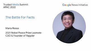 The Battle For Facts  Maria Ressa [upl. by Ahsirhcal]