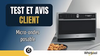 Test et avis client du Microondes posable MWP3391SX de Whirlpool [upl. by Nievelt]