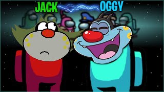 Oggy And Jack Playing With Funniest Randoms in Among us😂😂😂PART5 [upl. by Hanima318]