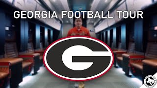 Georgia football Locker Room tour w Josh Brooks [upl. by Aittam891]