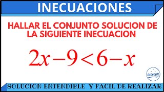 Solución Explicada De INECUACIONES Lineales [upl. by Saenihp]