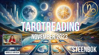 STERRENBEELD STEENBOK TAROT READING NOVEMBER 2023  DE WERELD LAAT JOU ZIEN  MIREILLE VAN RIJN [upl. by Elletnahc]