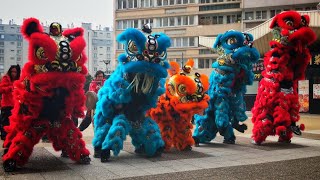 DÉFILÉ DU NOUVEL AN CHINOIS PARIS 01252020 PARIS 4K [upl. by Eltsyrc]