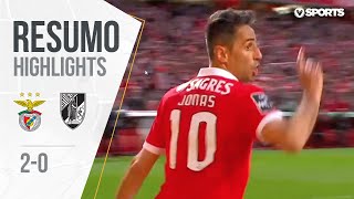 Highlights  Resumo Benfica 20 V Guimarães Liga 1718 28 [upl. by Ecenaj]