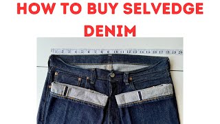 How to buy and care for selvedge denim [upl. by Hartill988]