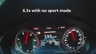 Audi A7 30TDI Quattro 0170 Acceleration  CHIPSoftware [upl. by Nah158]