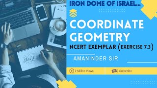 Coordinate Geometry Class 10 Ncert Exemplar Exercise 73 [upl. by Fairman955]