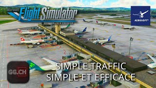 Microsoft Flight Simulator  FR  Preview Aerosoft Simple Traffic  Simple et efficace [upl. by Mark421]