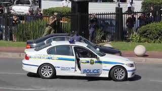 South African Police Stand Off With Armed Robbers [upl. by Hemphill]