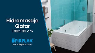 Jacuzzi  Hidromasaje QATAR – Firplak [upl. by Drhacir]