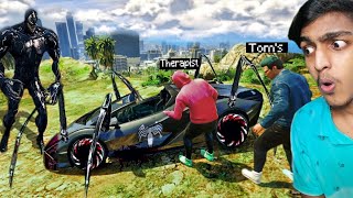 GTA 5 RP  We Stole VENOMS CAR From VENOM  MALAYALAM [upl. by Ewald]