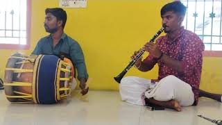 கீரவாணி songvinoth annan thavil ajith annan clarinet [upl. by Shannen307]