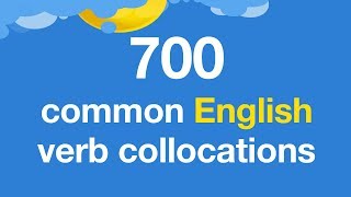 700 common English verb collocations [upl. by Marchall]