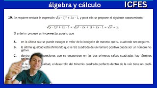 ICFES Matemáticas Álgebra y cálculo 📚 Parte 23   Cuadernillo 1 2022 [upl. by Hsara]