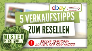 5 Verkaufstipps zum erfolgreichen Verkaufen auf Ebay Kleinanzeigen [upl. by Margherita654]