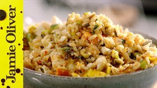 Jamies Quick amp Easy Egg Fried Rice  Jamie Oliver [upl. by Slohcin]