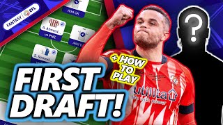 HOW TO PLAY EFL FANTASY  MY FIRST DRAFT  EFL FANTASY FOOTBALL 2425 [upl. by Casanova801]