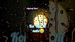 Kaisi hai ye duriya song 🎵 Lyrical whatsapp status 😊 Sad love song😟punjabisong ytshorts trending [upl. by Hidie]