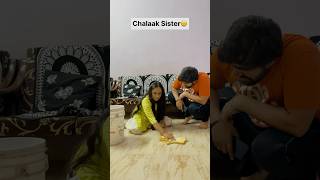 You very Chalaak Sister 🥲 shorts sister brothersister youtubeshorts sisters explore [upl. by Nerita98]