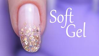 Soft Gel Encapsulado com Glitter [upl. by Amice759]