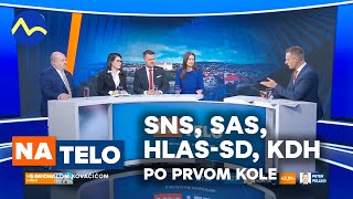 Huliak Bittó Cigániková Migaľ Holečková  po prvom kole prezidentských volieb  Na telo [upl. by Tezile878]