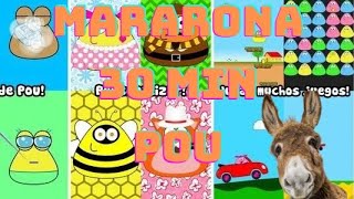 MARATONA  30 MINUTOS JOGANDO POU [upl. by Anay604]