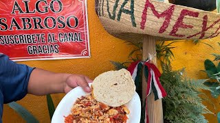 Así PREPARAMOS un RICO DESAYUNO🇲🇽 HUEVO con CHORIZO en SALSA de MOLCAJETE huevosfouryou viral😋 [upl. by Henrietta]